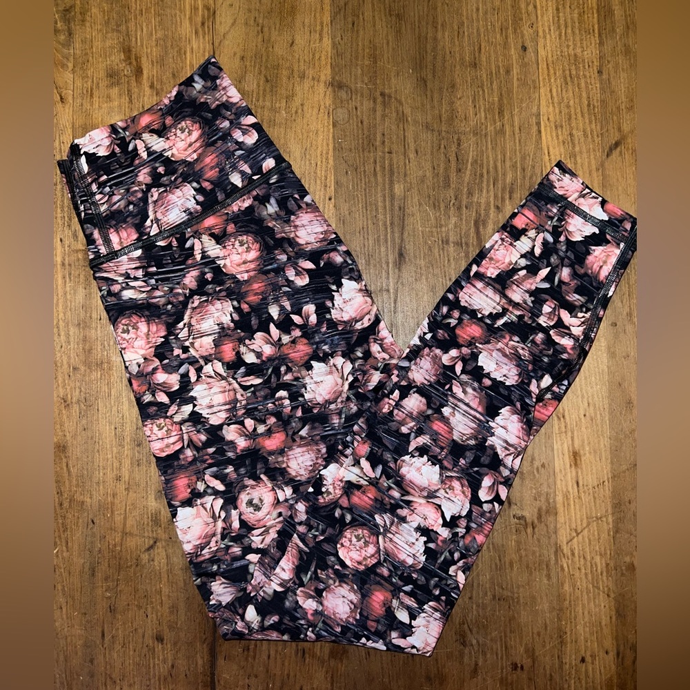 Floral Lululemon leggings